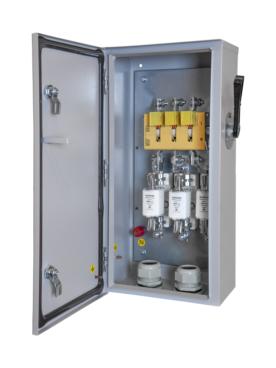 ЯРП-250-54 УХЛ2, с ППН-35 160А, держатели медь, IP54, ящик силовой  (ЭТ)