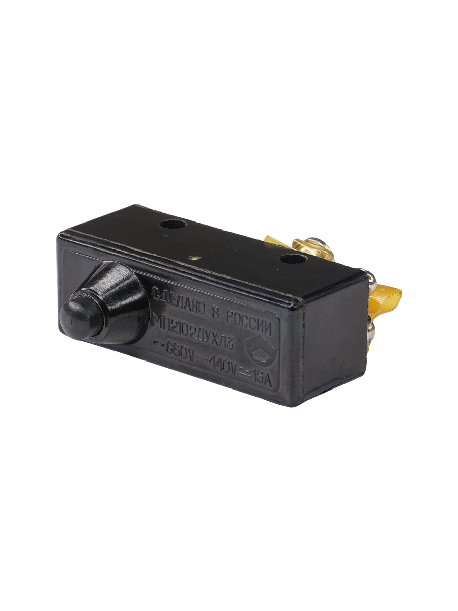 МП 2102Л УХЛ3 исп.03, IP00, толкатель с увеличенным ходом, базовый, винт, микровыключатель  
