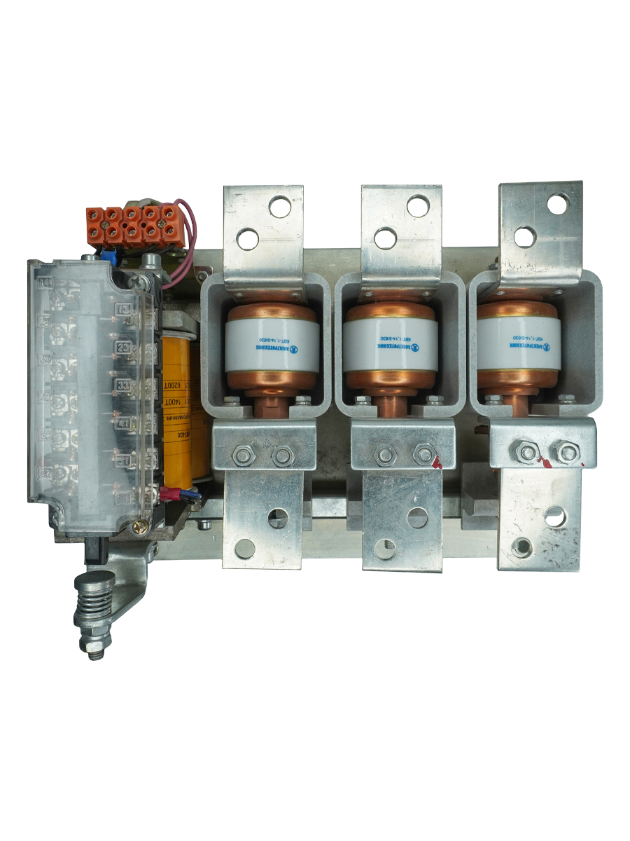 КВТ-1,14-5/630-3 У3, трёхполюсный, 630А, 380В AC/DC, 3з+2р, нереверсивный, без реле, IP00, контактор вакуумный  (ЭТ)