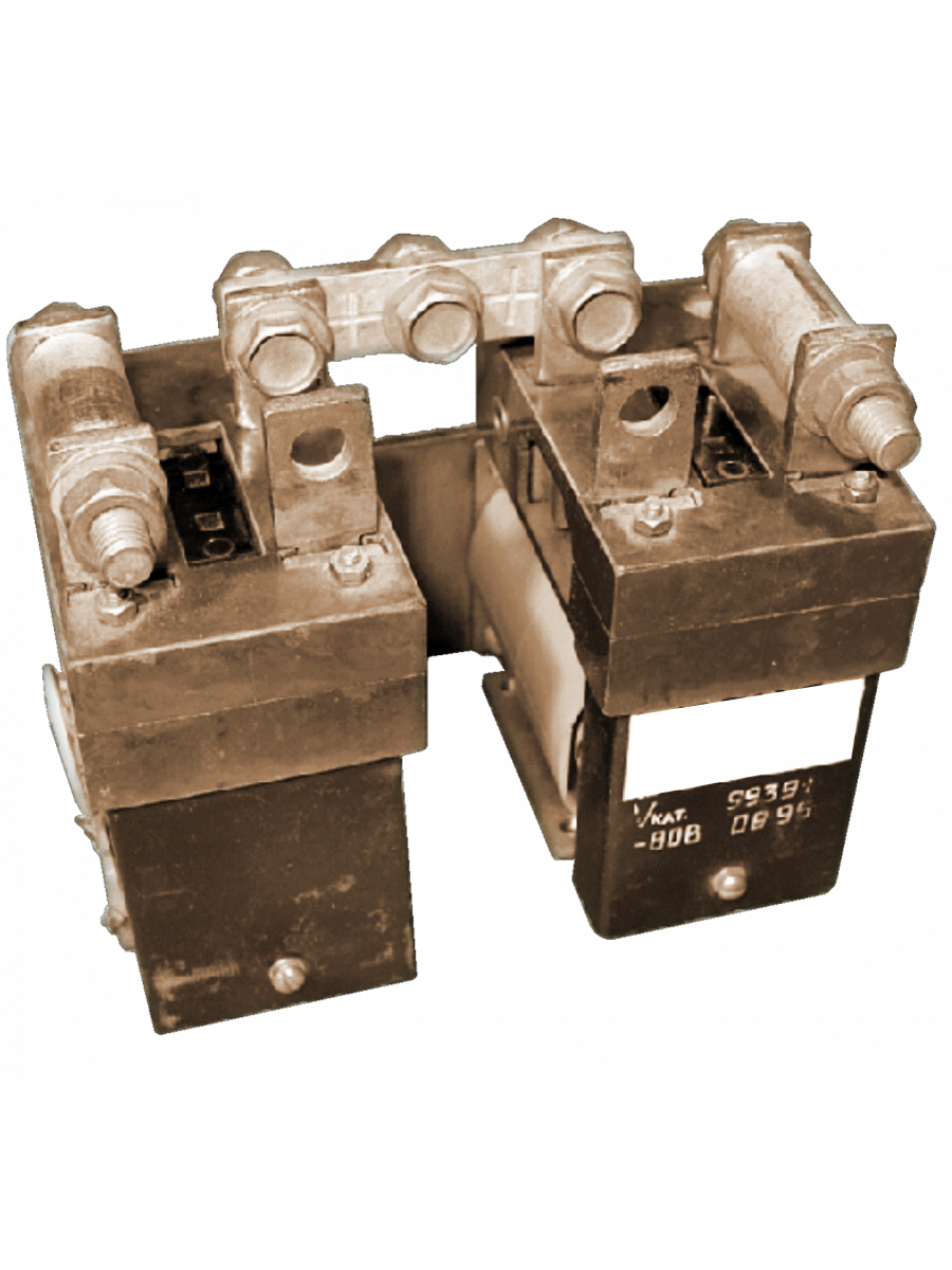 КМ-5110Р У2, Ue=80B, 250А, 80В, IP00, реверсивный, контактор электромагнитный 101.220.737.02