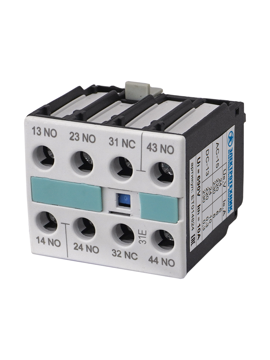 3RH19 вспомогательные контакты для контакторов 3RT10 (аналог Siemens Sirius)