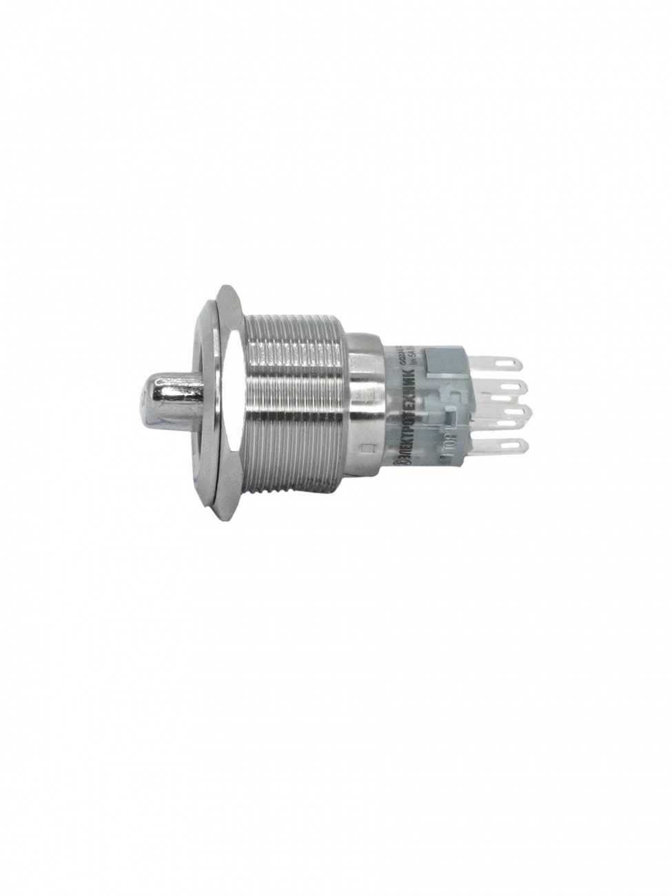 GQ22-L-22X/31/S, металл, 2NO+2NC, на 3 положения с фиксацией I-О-II, d22мм, IP65, переключатель  (ЭТ)