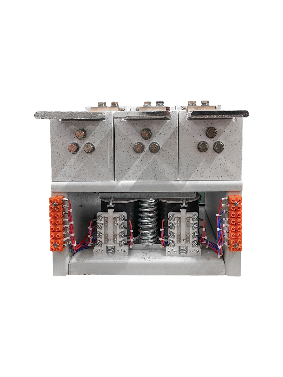 КВТ-1,14-10/2500-3 У3, трёхполюсный, 2500А, 220В AC/DC, 4з+3р, нереверсивный, без реле, IP00, контактор вакуумный  (ЭТ)