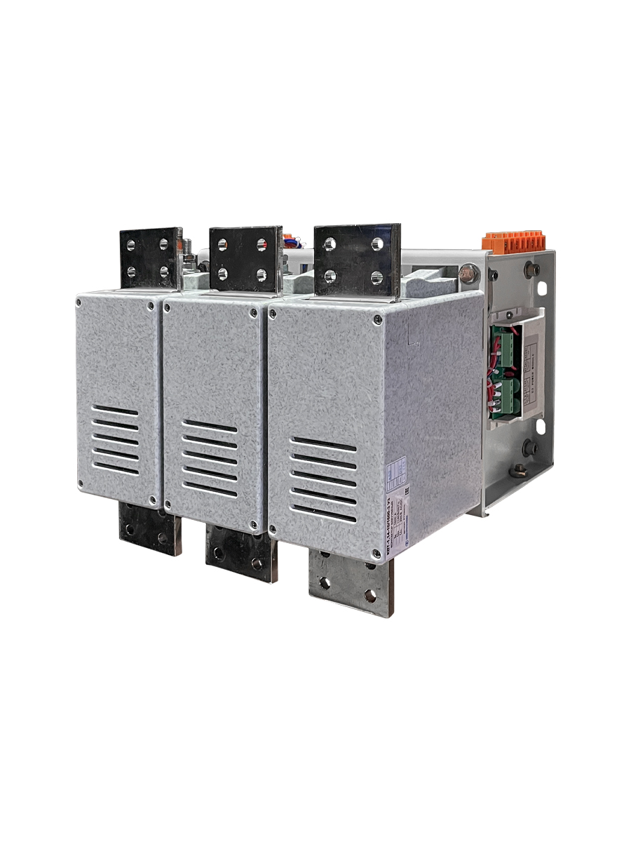 КВТ-1,14-10/1600-3 У3, трёхполюсный, 1600А, 380В AC/DC, 4з+3р, нереверсивный, без реле, IP00, контактор вакуумный  (ЭТ)