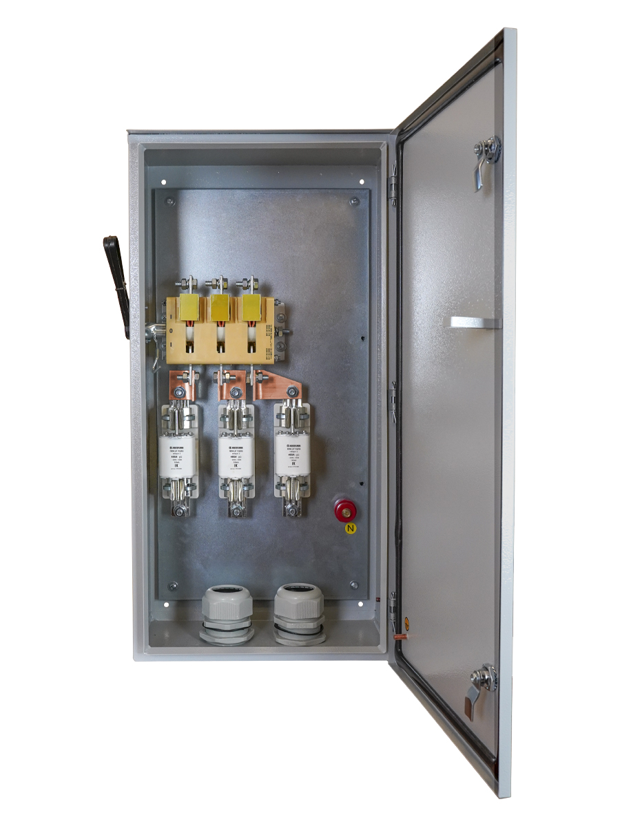 ЯРПП-400-54 УХЛ2, с ППН-37 400А, держатели медь, шины медь, IP54, ящик силовой, ЭЛЕКТРОТЕХНИК