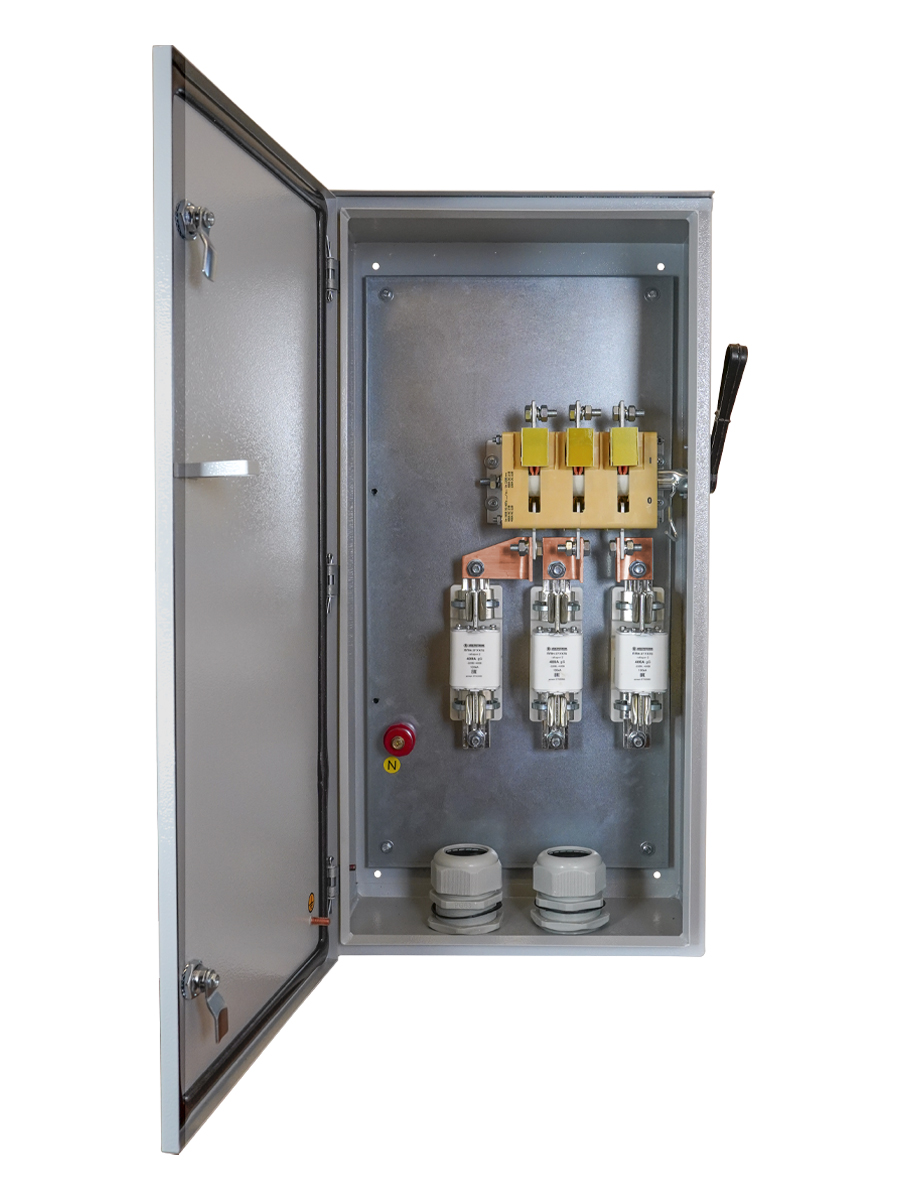 ЯРП-400-54 УХЛ2, с ППН-37 400А, держатели медь, шины медь, IP54, ящик силовой, ЭЛЕКТРОТЕХНИК