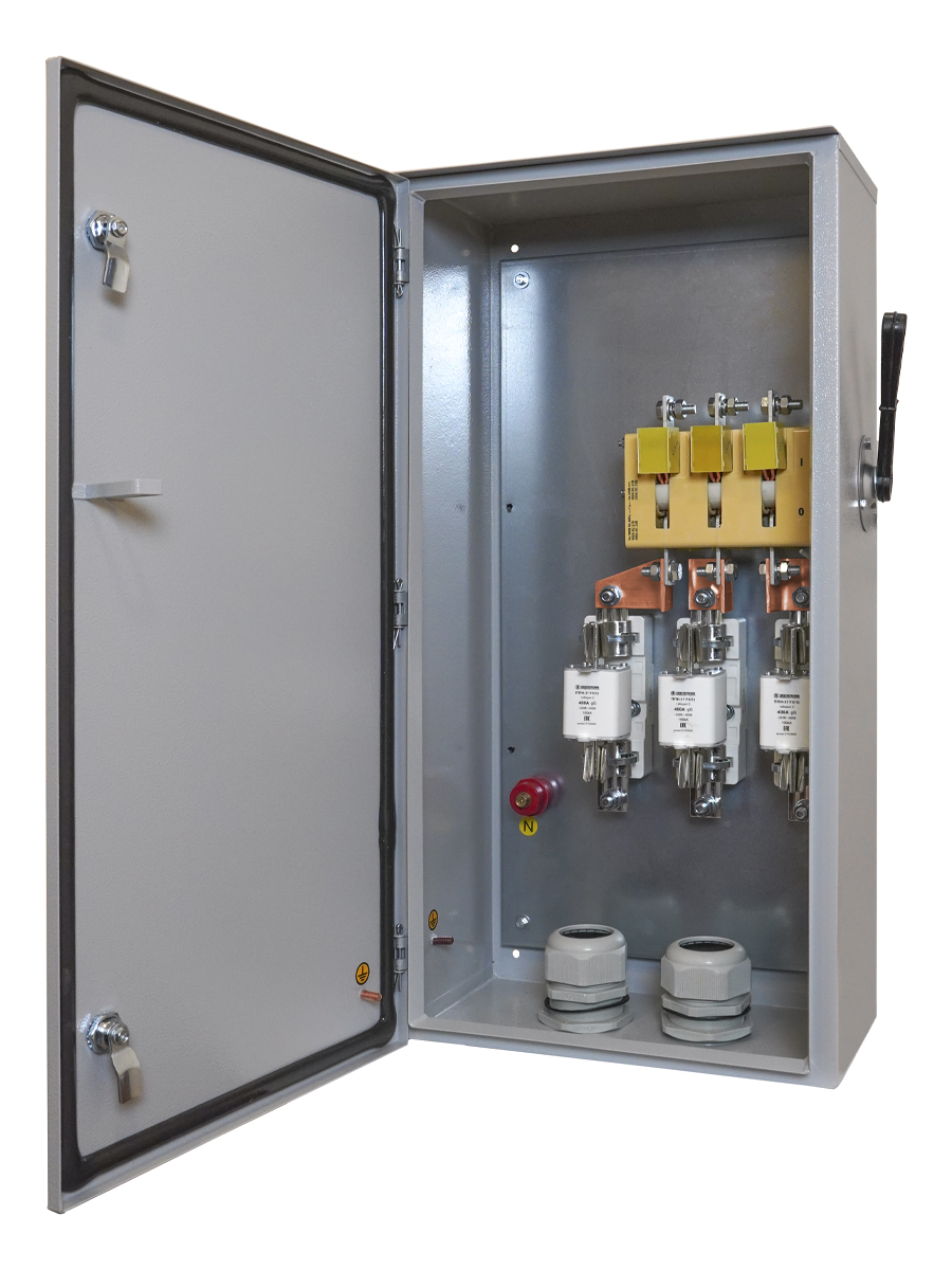 ЯРП-400-54 УХЛ2, с ППН-37 400А, держатели медь, шины медь, IP54, ящик силовой, ЭЛЕКТРОТЕХНИК