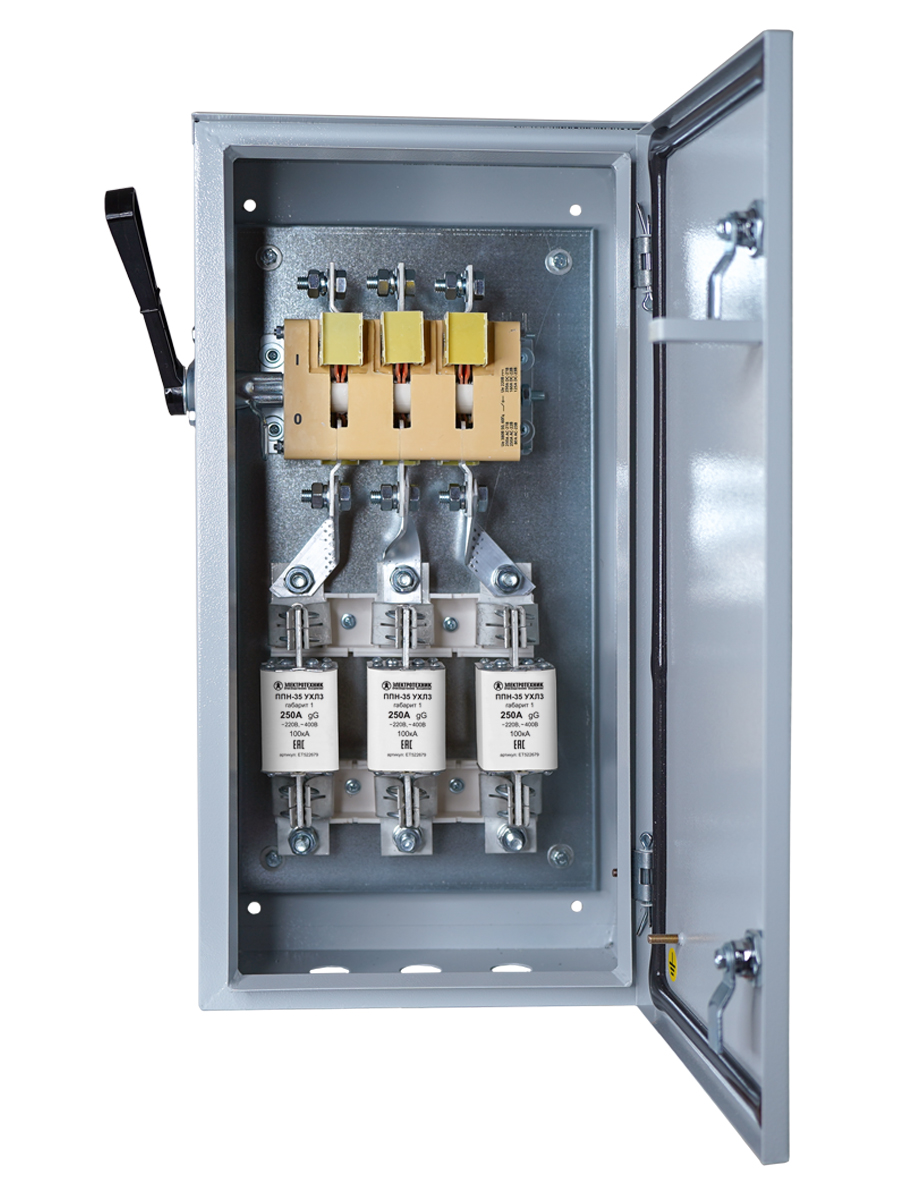 ЯРПП-250-54 УХЛ2, с ППН-35 125А, держатели медь, IP54, ящик силовой  (ЭТ)